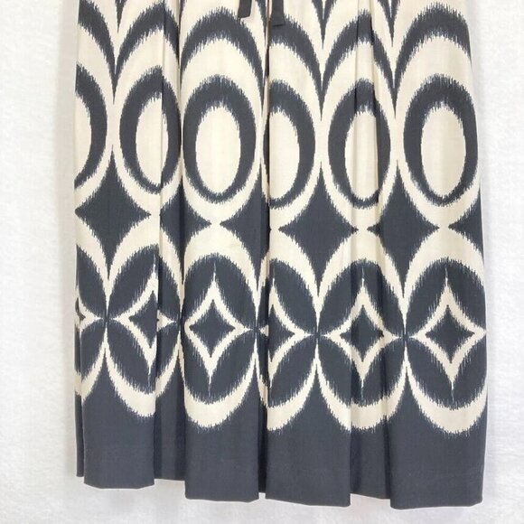 Dressbarn A-Line Pleated Dress Abstract Artsy Dark Academia Career Church 8 - Picture 3 of 8